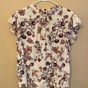 Woman’s print blouse